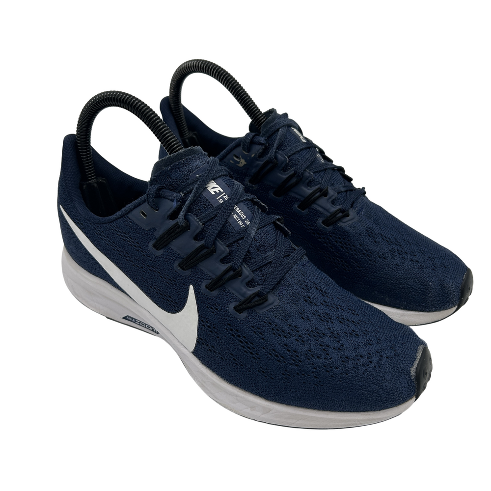 Nike Shoes Womens Sz 7 Zoom Pegasus 36 Running Sneaker Blue White BV1777-402